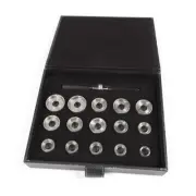 15 Dies Watch Back Case Opener Fit Breitling Removal Tool Opener Kit