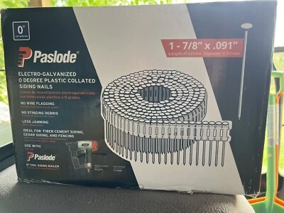 9000- Paslode Siding Nails Galvanized Steel Shank 0.091" x 1-7/8" 650960