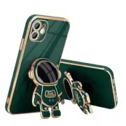 Compatible with Case Cute, 3D Astronaut Stand iPhone 12 Mini Dark Green