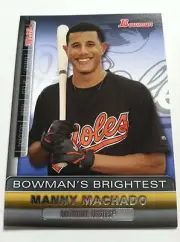 Manny Machado Bowman Topps Rookie Card Baltimore Orioles padres