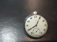 在飛比找Yahoo!奇摩拍賣優惠-【古錶傳承】瑞士 EMWE 古董懷錶 手上鏈 金屬面 藍鋼寶