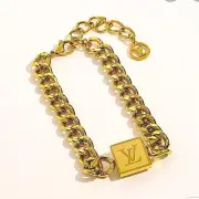 Luxury Gold Cuban Chain Link Bracelet Luxe
