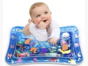 Inflatable Water Baby Tummy Time Mat