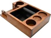 Espresso Knock Box & Tamping Station for 51-58mm Accessories