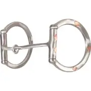 Classic Equine Sherry Cervi Diamond Dee Ring Barrel Bit - Square Snaffle Null
