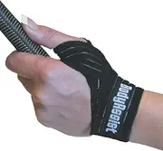 Bodyassist Elastic Thumb Support Wrap, Black, Adjustable Compression Strap (Black)