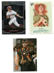 Buster Posey RC Lot 2010 Allen & Ginter's, 2008 Razor, Topps SSP