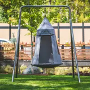 Single Swing Set With Tent Swing