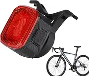 Cycle Rear Light, Flashing Back Lights, 6 Modes Brake Sensor Rechargeable Waterproof Lamp, Warning Cycling Accessories for Daytime