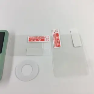 適用蘋果ipod nano3保護膜三代小胖子nano 3透明轉盤貼膜前后全身