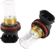 Ruilogod Pair H8 suitablevoltageV 7W SMD LED Foglight DRL Lamp White