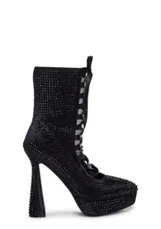 [Unholy] Vamp Or Die Rhinestone Booties