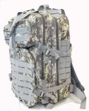 48L Tactical Outdoor Camping Backpack Hiking Travel Survival Camo Bag waterProof