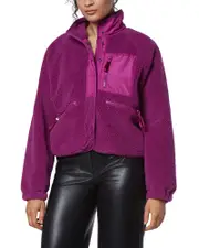 Marc New York Mixed Media Sherpa Jacket
