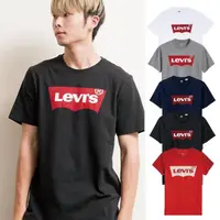 在飛比找momo購物網優惠-【LEVIS】專櫃經典款 經典LOGO短袖 短t 短袖上衣 