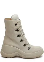 Moncler Resile Trek Suede Ankle Boots - Brown - 40 (IT40 / UK7) 40 (IT40 / UK7)