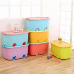 (LAST DAY PROMOSI) TOY STORAGE BOX WITH WHEEL L & XL LIVING