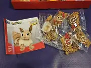 NEW MEGA Construx Pokemon Build And Show 3 Pack Eevee ONLY Set Sealed