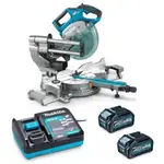 MAKITA 40V Max XGT 2 x 4.0Ah 216mm Slide Compound Mitre Saw Kit LS002GM201