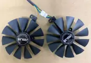 T129215SH graphics card fan DC12V 0.30A for ASUS DUAL RTX 2080 O8G