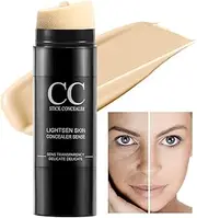 WABUYAO Air Cushion CC Stick Moisturising CC Cream Concealer Full Coverage Foundation Makeup Colour Correction Cream for Natural Makeup, Oil-Free