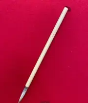 5.5cm☓ 0.9cm Calligraphy Fude White raccoon hairSofter High quality Japan 6