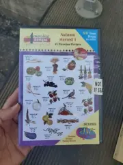 NEW sealed Amazing Designs AUTUMN HARVEST I CD embroidery