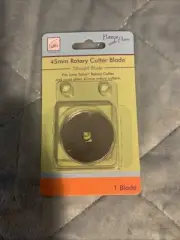 June Tailor 45mm Rotary Cutter Blades 1 Per Pack, 3 Blades Total