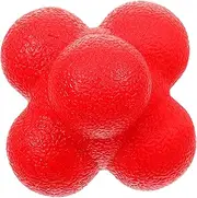 Abaodam Hexagonal Agility Reaction Training Ball Enhance Hand Eye Coordination Reflexes and Speed for Sports Drills and Exercises for Athletes and Fitness Enthusiasts