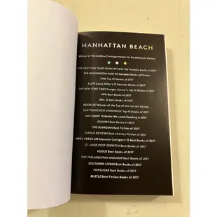 Manhattan Beach《霧中的曼哈頓灘》原文小說 普立茲獎小說《時間裡的癡人》作者 Jennifer Egan