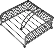 Creative Napkin Stand Smooth Lines Kitchen Napkin Holders for Tables Black Practical