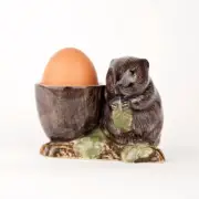 Quail Ceramics Egg Cup With Water Vole
