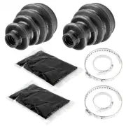 2 Front Axle Inner CV Boot Kit fits Polaris Magnum 330 4x4 2005 2006