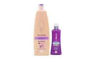 L'mar Lisstyle Alisador Pro-Repair 2-Step Keratin Hair Straightening Treatment Kit