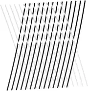 ULDIGI 60pcs Abs Guitar Fretboard Side Notes Inlay Dots Folk Guitar Accessories Easy Install Replacement Parts