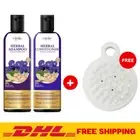 Chaba Shampoo+Conditioner+Hair Brush Reduces hair loss/Dandruff Help hair growth