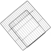 2pcs Assemble Cat Cage Door Panel Pet Puppy Cage Door Wire Grid Sheet for