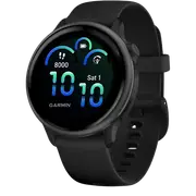 Garmin VivoActive 6 GPS Smartwatch (Slate/Black Band)