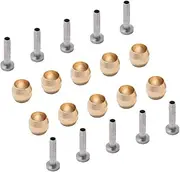 Dymoece Bicycle Brake Olive and Brass Connecting Insert Kit for Shimano BH59 BH90 Avid Sram Bike Hydraulic Disc Brake Hose