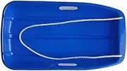 SUIOPPYUW Large Thick Plastic Children Adults Grass Board Sand Board Sled Sledge Heavy Duty Snow Sledge Kids Toboggan Rope
