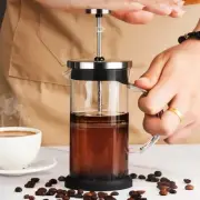 French Press Coffee Maker 600ml Multifunctional Hand Punch Coffee Pot Portable