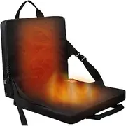 Portable Heated Stadium Seats Pad Heated Stadium Seats Covers Heated Stadium Seats Cushion with Back Support Events,Camping,Travelling