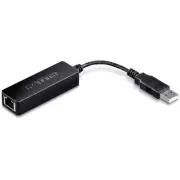 USB 2.0 to Fast Ethernet Adapter, Supports Windows and Mac OS, ASIX AX88772A ...