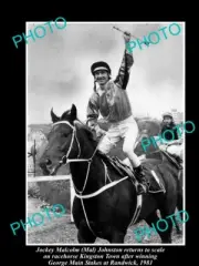OLD 6 X 4 HORSE RACING PHOTO OF KINGSTON TOWN WINNING AT RANDWICK IN 1981