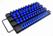49pc GOLIATH INDUSTRIAL SOCKET STORAGE TRAY RAIL RACK HOLDER 1/4 3/8 1/2 SSTB