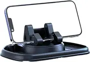 Car Phone Holder, Auto Mount Stand, 6.1x4.3x2 inches Stable Adhesive Accessory, Multifunctional Dashboard Support, Hands Gratis Navigation Tool for Road Trip, Driving, Vehicle, Truck