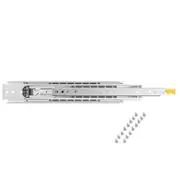Heavy-Duty 0.49m Soft-Close Drawer Slides with Dual Locking, 227kg Capacity