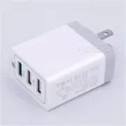 High Grade 3-Port QC3.0 Adapter AC Charger for Samsung Galaxy Note 8 SM-N950U US