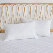 Esplanade Home Quilted Waterproof Pillow Protector 2 Pack Standard Size