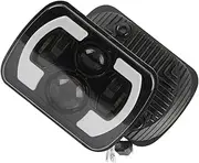 CHILDWEET Type Turn Signal Daytime Running Lights Shockproof Auto LED Working Light with Efficient Heat Sink for Outdoor Use